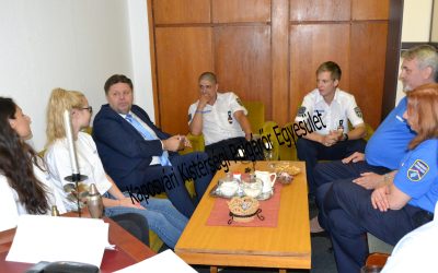 Gelencsér Attila országgyűlési képviselő Úr meglátogatta egyesületünket